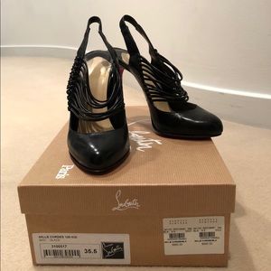 Christian Louboutin Mille Cordes 100 Slingback
